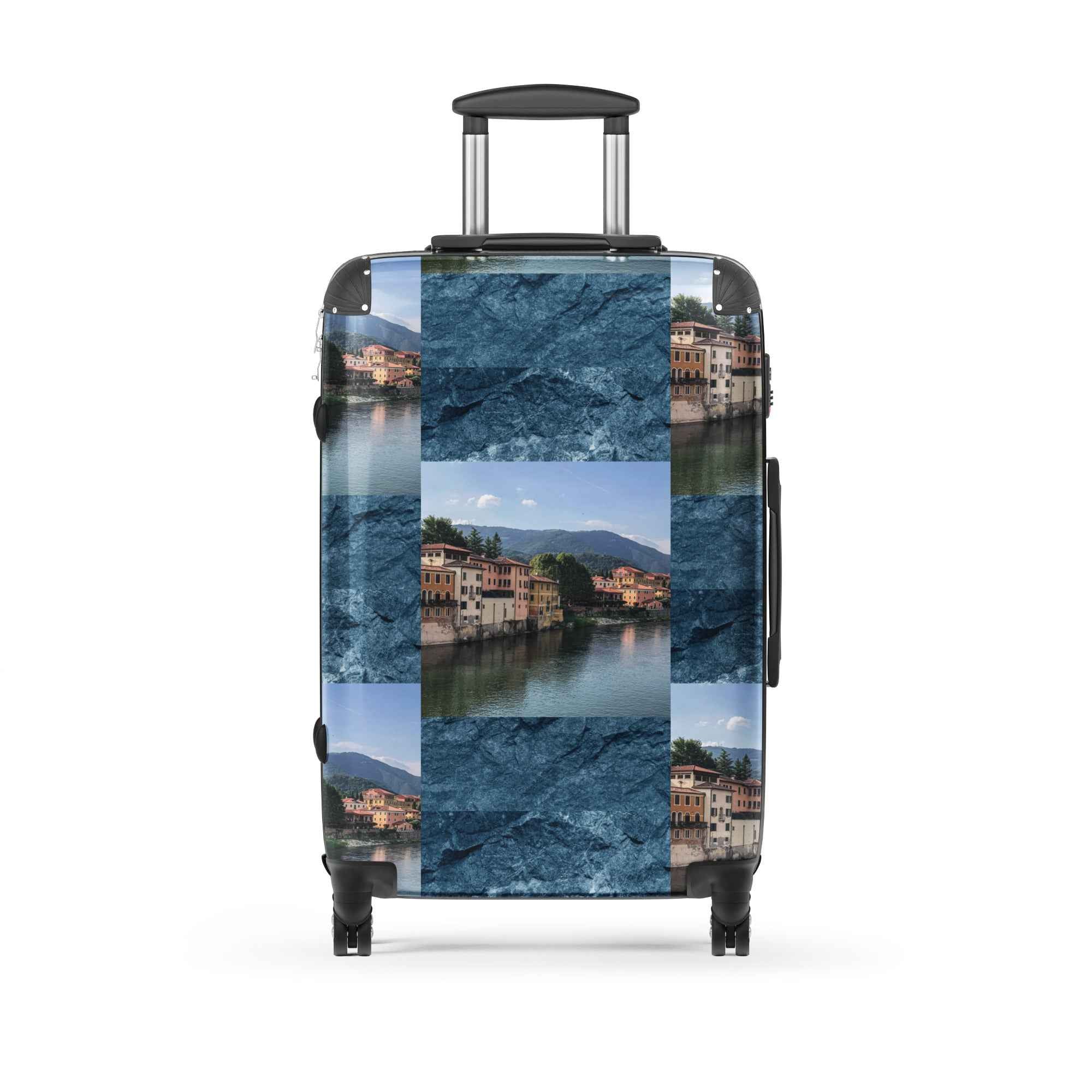 Monte Isola Hard-Shell Suitcase - Durable and Stylish Luggage for Your Travels - Rosetta Creative Boutique